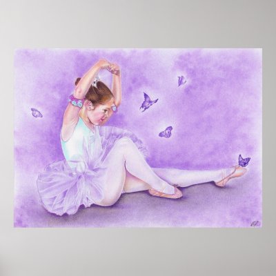 Ballet De Papillon Poster