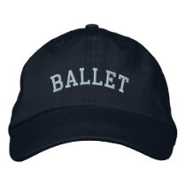 BALLET embroidered hats by liz5384 BALLET embroidered hats