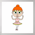 Ballet Fifth Position Poster - Ballerinas Series