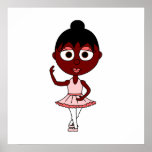 Ballet Fourth Position Poster - Ballerinas Series