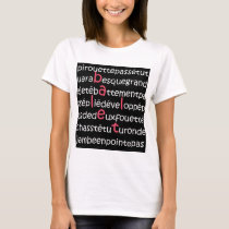 ballet french black t-shirts by geekinc ballet french black t-shirts