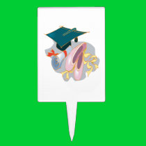 Ballet Graduation cake picks