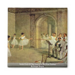 Ballet Hall Of The Opera In The Rue Peletier Magnets