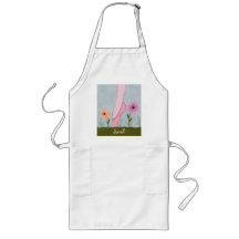 Ballet in Flowers Customizable Apron