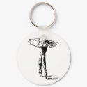 Ballet keychain
