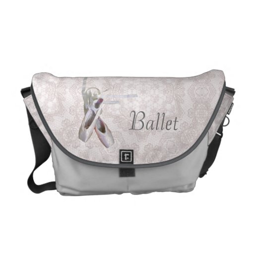 'Ballet & Lace' Rickshaw Messenger Bag
