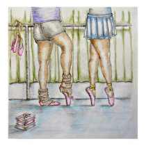ballet lessons poster