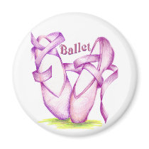 Ballet Refrigerator Magnet