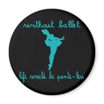 Ballet Refrigerator Magnet