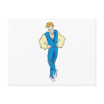 Ballet Man Postcard