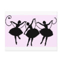 Ballet merchandise postcards by Tamathaa Ballet merchandise postcards