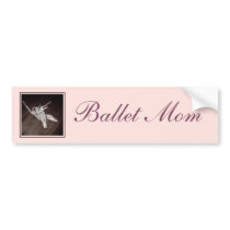'Ballet Mom' Bumper Sticker