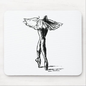 Ballet mousepad