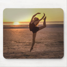 Ballet on the Beach Mousepad