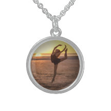 Ballet on the Beach Sterling Silver Necklaces