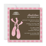 Ballet Party Invitations