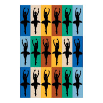 Ballet Pattern posters