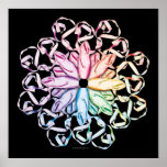 Ballet Pattern (spectral) poster