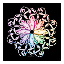 Ballet Pattern (spectral) poster posters