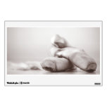 Ballet Pointe Shoes on Dance Floor Template Room Sticker