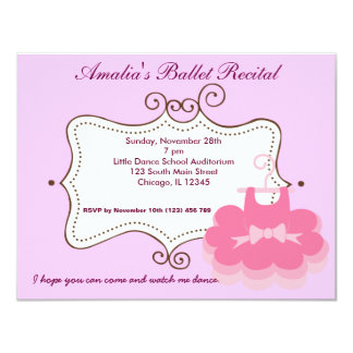 Dance Recital Invitations, 300+ Dance Recital Announcements &amp; Invites