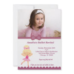 Ballet Recital Invite