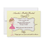 Ballet Recital Announcements
