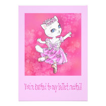 Ballet Recital invitations