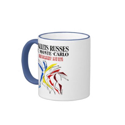 Ballet Russes Dance Mugs by InsideOut_Tees