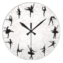 Ballet school wall clock wall clocks