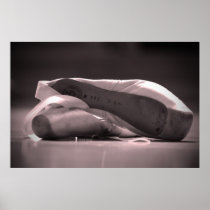 Ballet Shoes Canvas Posters