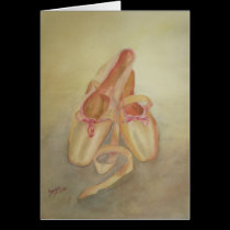 Ballet shoes cards