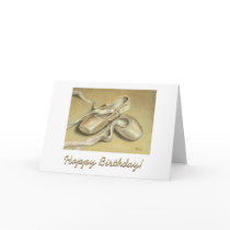 Ballet shoes cards