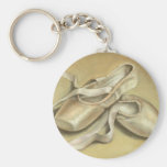 Ballet shoes keychain