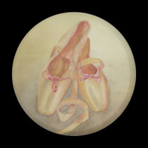 ballet shoes magnet