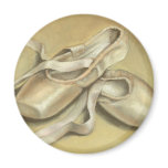 Ballet shoes fridge magnets