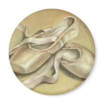 Ballet shoes magnets