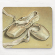 Ballet shoes mousepads