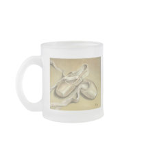 Ballet shoes mugs