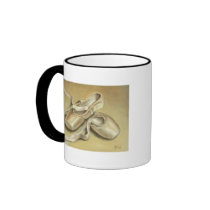 Ballet shoes mugs