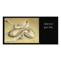 Ballet shoes photo cards