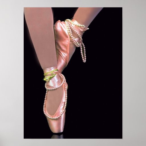 Ballet Shoes Poster Zazzle