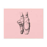 Ballet Slippers Postcards