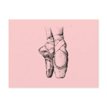 Ballet Slippers Postcards