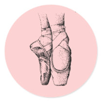 Ballet Slippers Sticker
