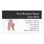 Ballet Slippers Toe Shoes business cards