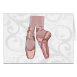 Ballet Slippers Toe Shoes cards