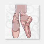 Ballet Slippers Toe Shoes magnets