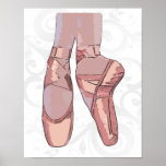 Ballet Slippers Toe Shoes posters