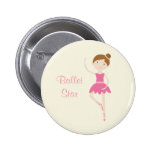 Ballet Star Ballerina 1 Button